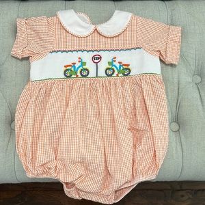 Boys Smocked Bubble